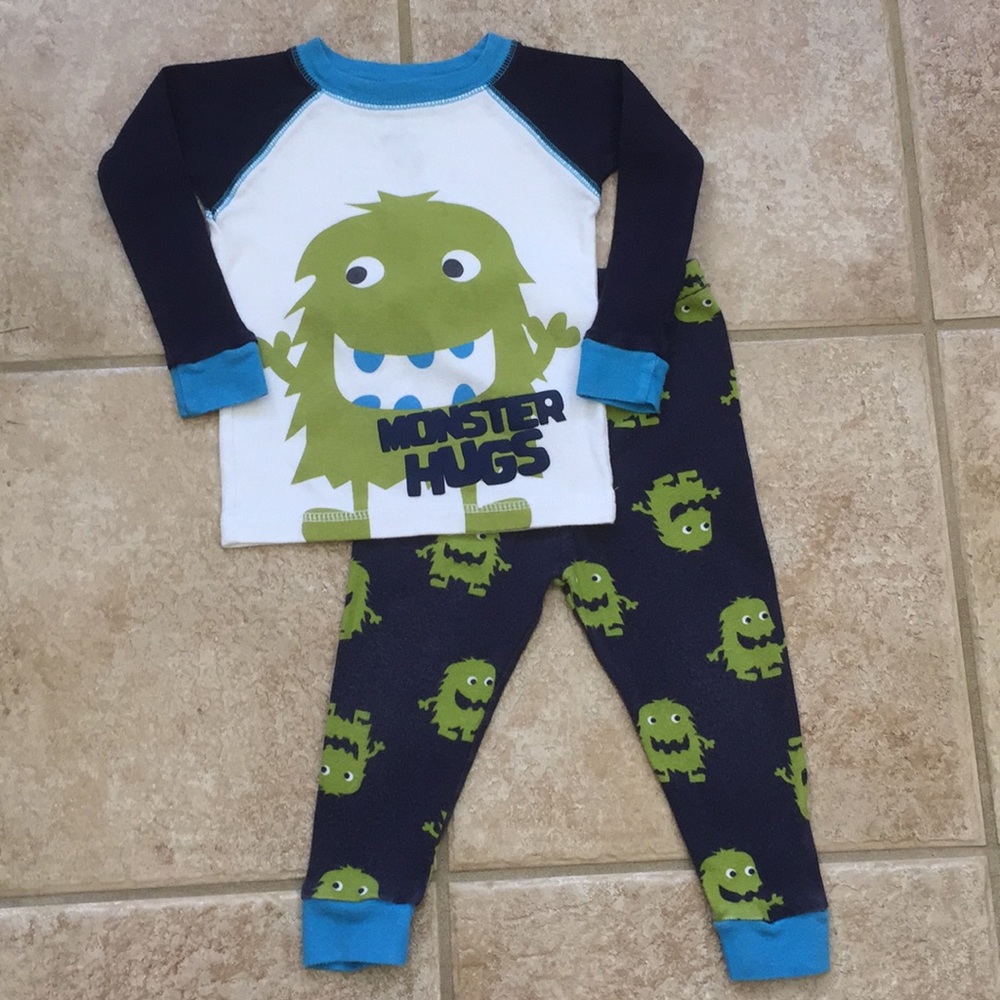 Carter’s Monster Hugs Shirt and Pants Pajamas